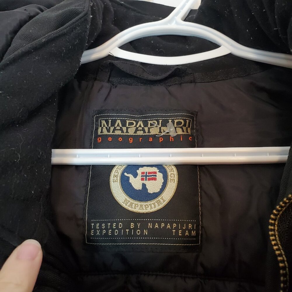 Napapijri  Expidition Research Bomber Coat Black Size M - Picture 4 of 6